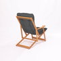 Hanah Home Silla de Jardín Gris y Natural